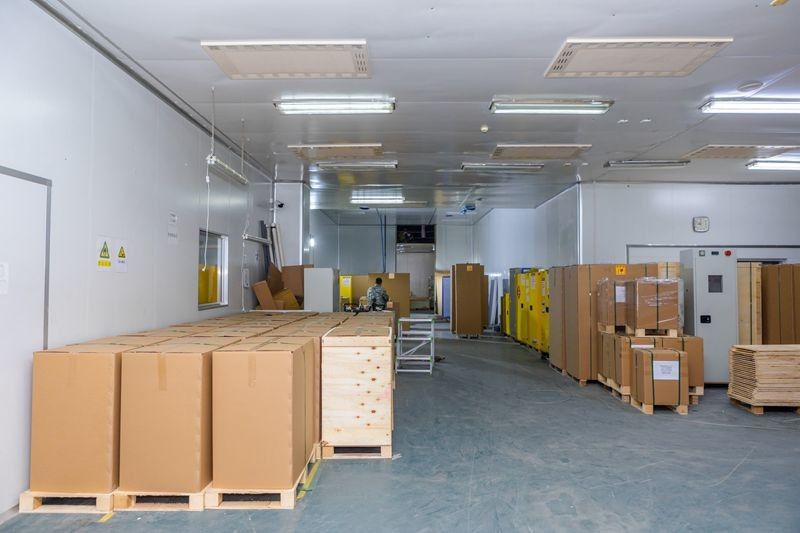Wuxi Huanawell Metal Manufacturing Co.,Ltd. linha de produção do fabricante