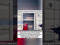 O que pode ser armazenado no recipiente de armazenamento de produtos químicos?