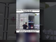 Que tipo de porta se encaixa melhor em um contêiner?