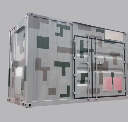 Unidades de armazenamento especializadas Container militar Aço carbono Q235B Material
