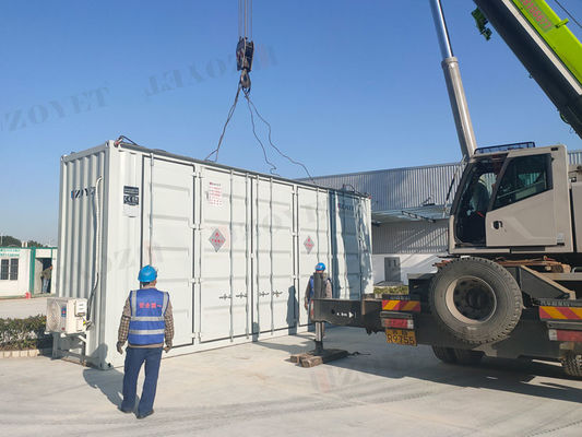 Containers de transporte de metal Container de transporte de conexo vazio