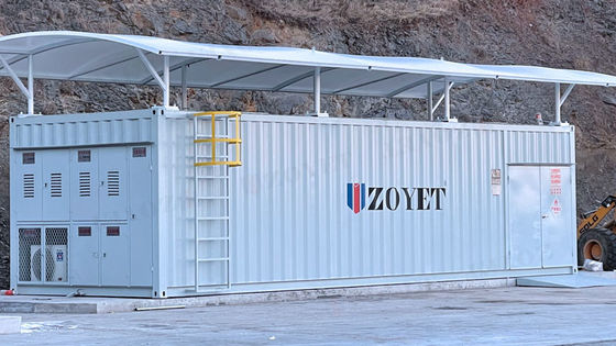 Abertura lateral Containers móveis portáteis Unidades de armazenamento e movimentação portáteis