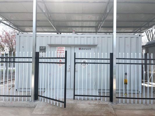 Sistema de armazenamento de energia resistente a ácidos Container personalizado
