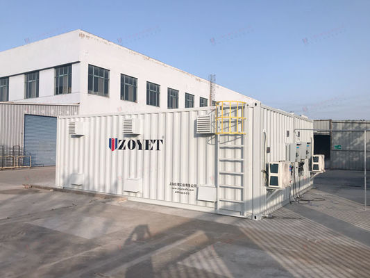 20ft Heavy Duty Outdoor Battery Charging Container Com Sala de Teste de Bateria de Íon de Lítio Integrada Para Baterias de Grande Capacidade