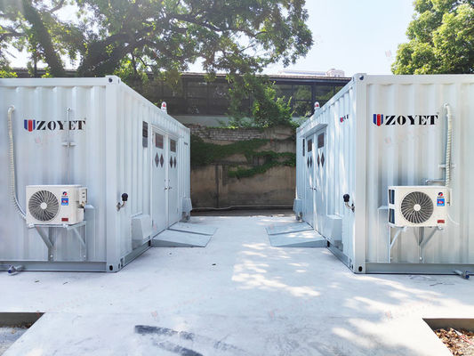 40ft resistente a intempéries Container de carregamento de bateria exterior para ambientes adversos