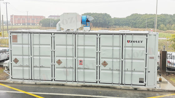 Container de armazenamento de produtos químicos não reativos personalizado para soluções de manipulação de produtos químicos