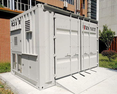 Container de armazenamento de cilindros de gás externos de capacidade personalizada com sistema de ventilação de alta eficiência e material Q235B/SPHC