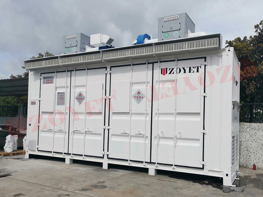Sistema de armazenamento de energia Container Capacidade personalizada Acessórios Porta personalizada Cor