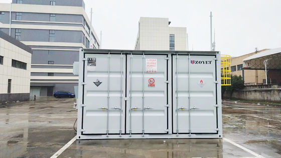 Recipiente de Armazenamento de Cilindro de Gás à Prova de Explosão de Tamanho Personalizado com Isolamento de Camada Dupla e Controle de Temperatura