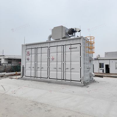 20ft Fireproof Explosion-Proof Battery Outdoor Container de Carregamento Bateria de Íon de Lítio Sala de teste com características personalizadas