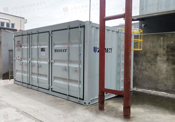 Container de energia solar personalizado de alta eficiência energética
