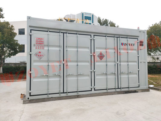 Container de tanque de betume de asfalto para transporte e armazenagem