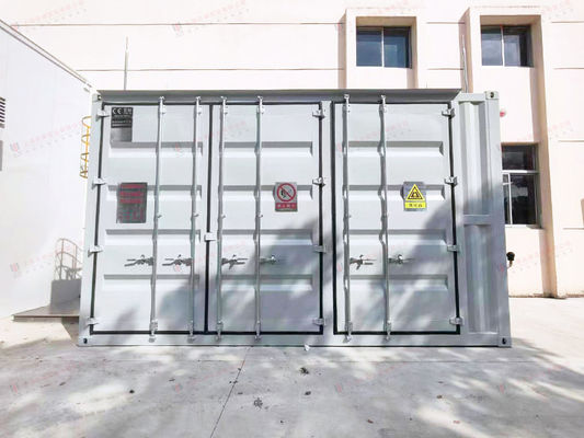 20 pés de exterior de mercadorias perigosas de armazenamento químico 20 pés de porta lateral aberta contêineres de transporte para armazenamento