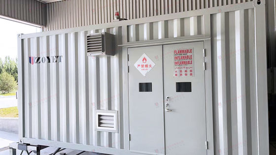 Edifícios e recipientes de armazenamento de produtos químicos personalizados que atendem às normas da OSHA com soluções personalizadas